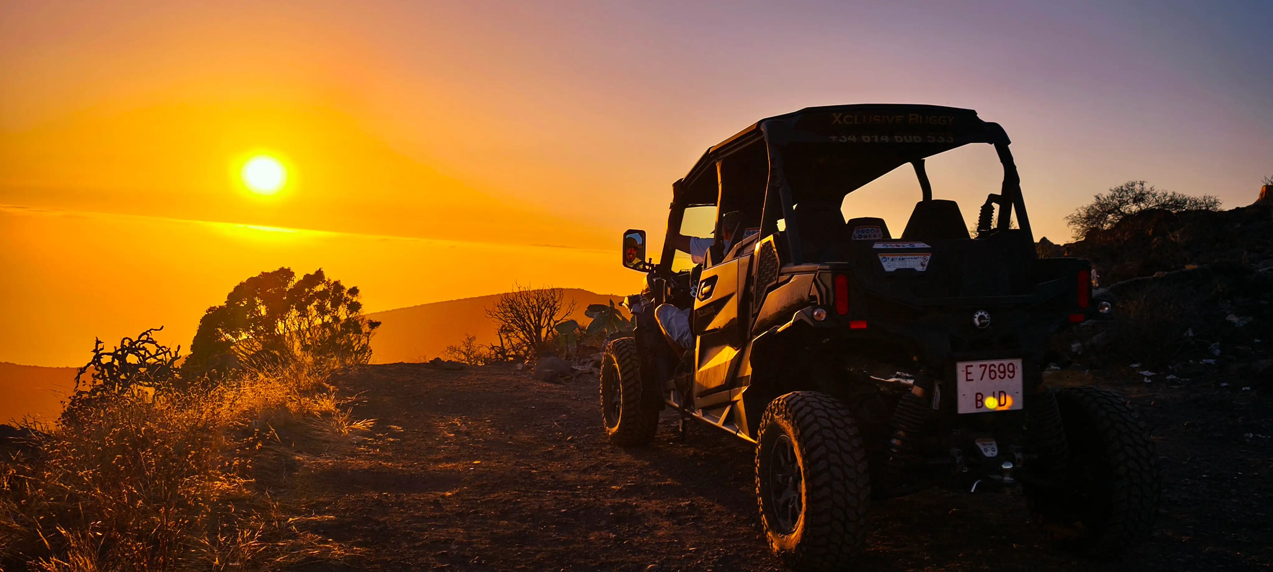 Xclusive Buggy Tour Tenerife panoramic golden hour experience